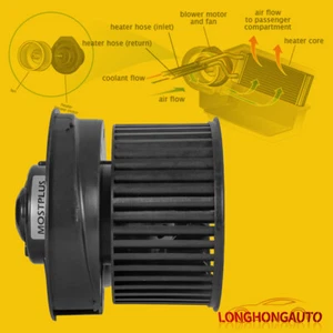 Front AC Heater Blower Motor w/ Fan Cage For 2008-2012 Nissan Sentra Rogue 2.5L - Picture 1 of 9