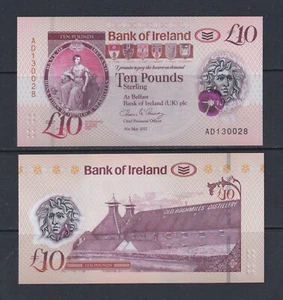 IRLANDA DEL NORTE - 2017 Banco de Irlanda 10 libras UNC - Imagen 1 de 1