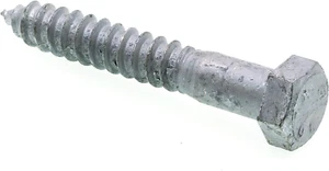 9057453 Tornillos hexagonales, 5/8 pulgadas X 4 pulgadas, acero galvanizado en caliente grado A307 ( - Imagen 1 de 11