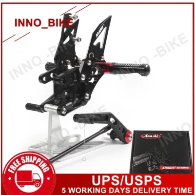 Para Honda CBR1000RR 2008-2011 reposapiés reposapiés CBR 1000 RR 2009 2010 Foto 1 de 4