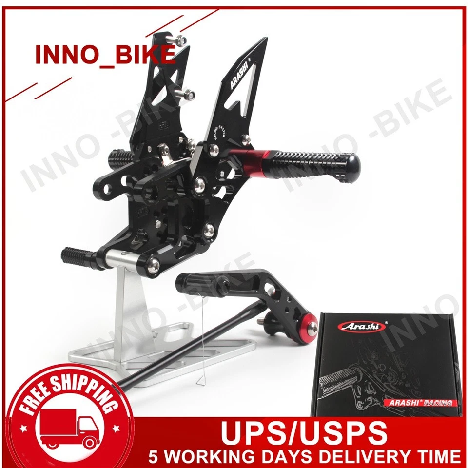 Para Honda CBR1000RR 2008-2011 reposapiés reposapiés CBR 1000 RR 2009 2010 Foto 1 de 4