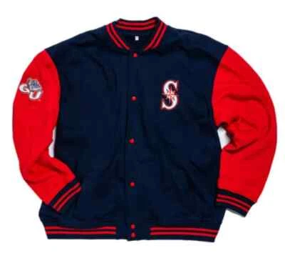 Seattle Mariners Large 2025 Gonzaga Jacket SGA - Image 1 of 3