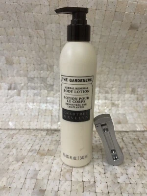 Crabtree & Evelyn Gardeners Body Lotion Moisturizer Herbal Rosemary + Bracket - Image 1 of 4