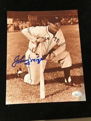 Johnny Mize Signed Autographed Photo - New York Giants - JSA Authenticated - Image 1 of 2