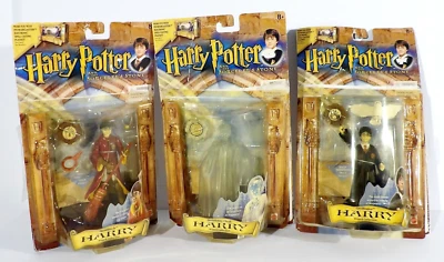 Figuras de piedra filosofal de Harry Potter capa de invisibilidad, Quidditch y Gryffindor Foto 1 de 4