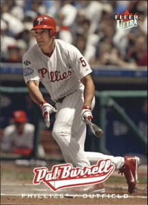2005 Ultra Philadelphia Phillies Baseball Card #191 Pat Burrell