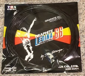 20 corde per racchetta Toalson TOA Leoina 66 NOS grafite (Z5) - Foto 1 di 2