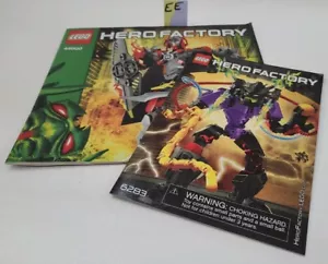 Lego Hero Factory Instruction Manual Booklets Lot of 2 No Bricks Only Paper Read - Picture 1 of 12