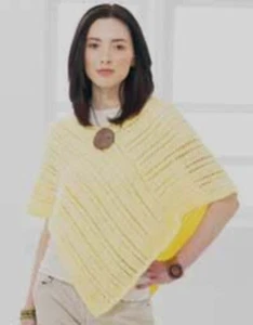 Knitting pattern copy 3600.    Womens poncho.    28-62" chest.    Aran - Picture 1 of 1