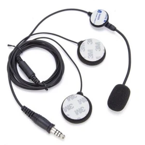 7.1 Tactical Motorcycle Helmet Radio Headset Microphone Nato Plug For BAOFENG 5R - Zdjęcie 1 z 6