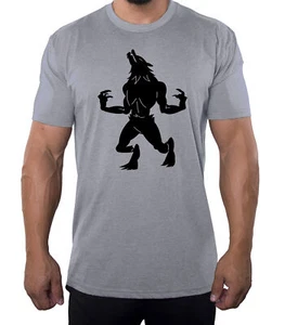 Werewolf Halloween T-Shirts, Funny Graphic Tees, Halloween Men's T-shirts! - Picture 1 of 7