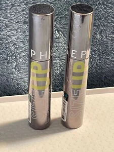 2 Sephora SIZE UP Volumizing Mascara ULTRA BLACK .47oz each x 2 NEW Sealed FRESH - Picture 1 of 6