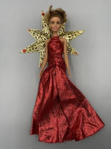 2015 Mattel Holiday Barbie Doll Brunette Mattel Fashion Doll READ DESCRIPTION - Picture 1 of 11