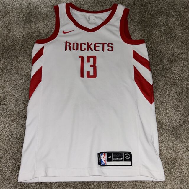 James Harden Signed Houston Rockets Jersey Red (Beckett) — RSA