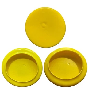 Tapacubos VAS-4250-7 Amarillo American Estándar Cubierta de Brida de Vinilo 4.250 pulgadas - Imagen 1 de 2