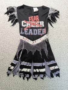 Girl's Halloween Costume Fear Leader Cheer Leader No Size Tag - Picture 1 of 5