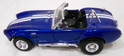 Superiore 1965 Ford Shelby Mustang Cobra 427 S/C Auto Die-Cast In Scala 1/24 - Immagine 1 di 4