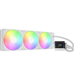 GAMDIAS Bundle: 4x AIO 420mm BK, 1x WH, 2x 750W PSU ATX 3.0 Gold - Afbeelding 1 van 13