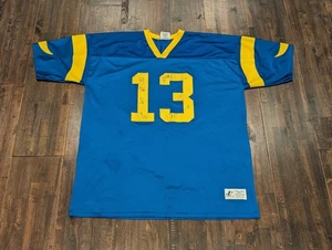 Vintage St. Louis Rams Jersey Mens 2XL NFL Football Kurt Warner 90s USA Logo Ath - Picture 1 of 13