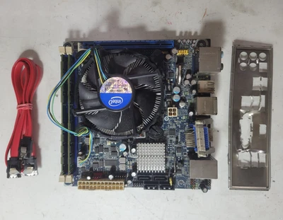 Intel DH57JG Desktop Motherboard w/i3-540@3.7GHz, 4GB RAM, IO Shield *READ #0522 - Image 1 of 4