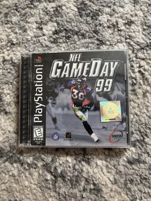 NFL GameDay 99(索尼 PlayStation 1,1998)完整-机箱损坏 — 第 1/2 张图片
