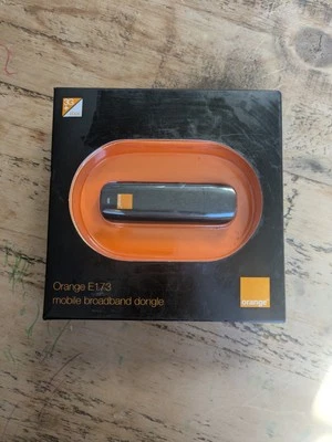 Orange E173 mobile broadband dongle 3G + edge with usb cable brand new in box - Image 1 of 3