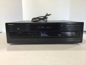 Cambiador/reproductor de discos compactos Onkyo DX-C380 6 discos CD, reparado, correas nuevas, probado - Imagen 1 de 22