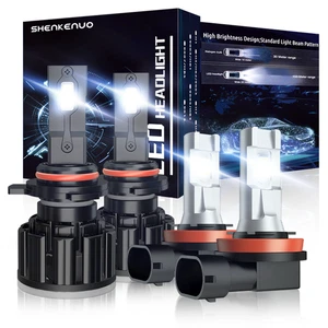 For Toyota RAV4 2016 2017-2018 6000K LED Headlight Hi/Lo Beam Fog Light Bulbs 4x - Picture 1 of 22