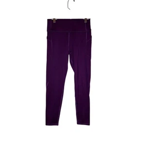 All in motion dark purple activewear leggings size 10/12 - Picture 1 of 4
