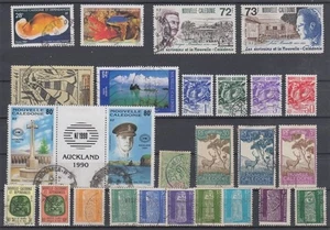 NEW CALEDONIA 1928/90 SELECTION (x26) USED (ID:221/D65876) - Picture 1 of 1