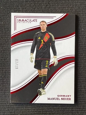 Manuel Neuer 2023-24 Panini Immaculate Collection Red 03/19 #24 - Bild 1 von 2