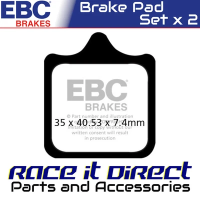 Brake Pads for APRILIA RSV 1000 MILLE 2001-2003 Front HH EBC - Image 1 of 4