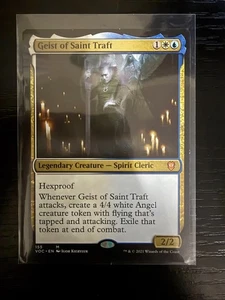 Geist of Saint Traft - Commander: Innistrad: Crimson Vow: #155 Nm R239 - Picture 1 of 1