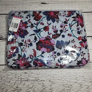 NWT Vera Bradley Vineyard Floral Laptop Sleeve Bag NEW - Picture 1 of 6