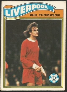 Topps 1978 Footballers #360 - Liverpool & England - Phil Thompson - Bild 1 von 2