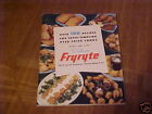 1953 Dulane Fryryte Electric Deep Fryer Manual  Recipes photo