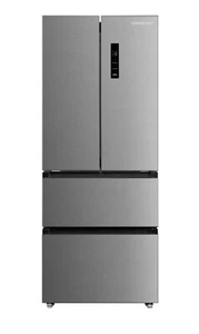 Cookology CFDF391IX French Doors Fridge Freezer, 391 Litres, Frost Free - Inox - Picture 1 of 6
