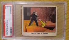 1937 Dick Tracy R41 #76 - PSA 3 - Tracy is Rescued - series of 96 - Vg