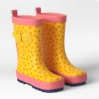 Bottes de pluie de jardin Sun Squad pour enfants - Polka Dot - L 9/10 chaussures de pluie livraison gratuite 