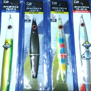 Daiwa Saltiga Metal Jig for Vertical Jigging Tuna Amberjack  2/5 Set of 4 Japan - Picture 1 of 10