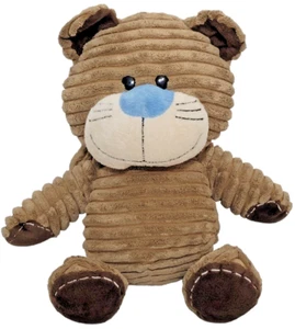 Dan Dee Corduroy Brown Kitty Cat Plush Stuffed Animal 12" Collectors Choice - Picture 1 of 8