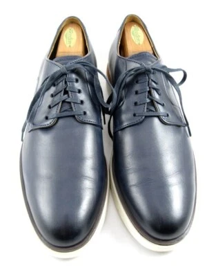 Allen Edmonds «CARSON» кожи гибридный шнуровке дерби 12 D темно-синий носили один раз (545N) - Изображение 1 из 4