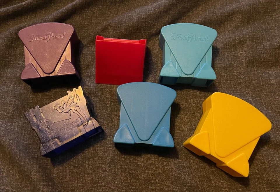 Additional Trivial Pursuit Card Holders & Storage Boxes. Plastic. Colour Choice - Image 1 of 1