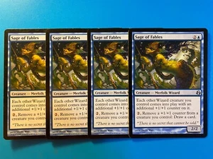 MTG 4x Sage of Fables Morningtide Modern Magic the Gathering Card x4 LP - Picture 1 of 1