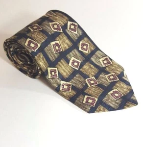 Robert Talbott Silk Tie Best of Class Nic's Toggery Black/Red/Gold 100% Silk - Picture 1 of 6