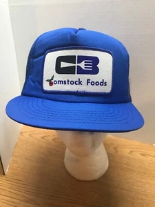 Vintage Comstock Foods Hat Snap Back Cap - Picture 1 of 7