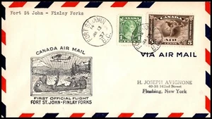 EDSROOM-A44 Canadian First Flight Fort St. John-Finlay Forks Scotts 211, C2 - Picture 1 of 2