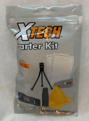 XTech Juego de accesorios de inicio de cámara digital de 7 piezas - Trípode, billetera de memoria, limpieza Foto 1 de 2