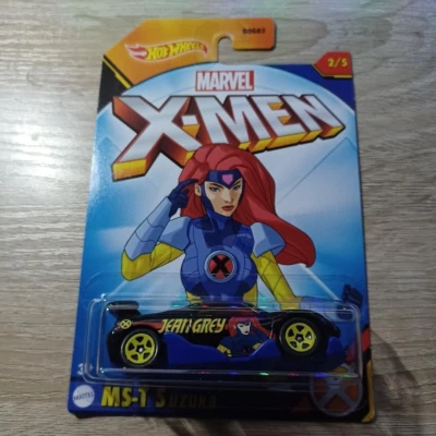 Hot Wheels 1/64 Diecast Marvel X-Men Black Jean Grey MS-T Suzuka - Image 1 of 2