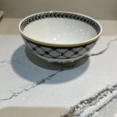 Cuenco individual Audun Ferme: Asia, 4,25 pulgadas, porcelana premium, blanco/gris Foto 1 de 4